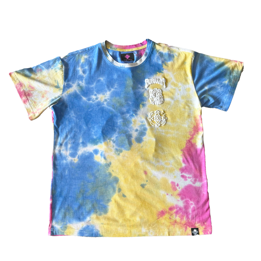 GorillaT Tie Dye Puff Print Tee