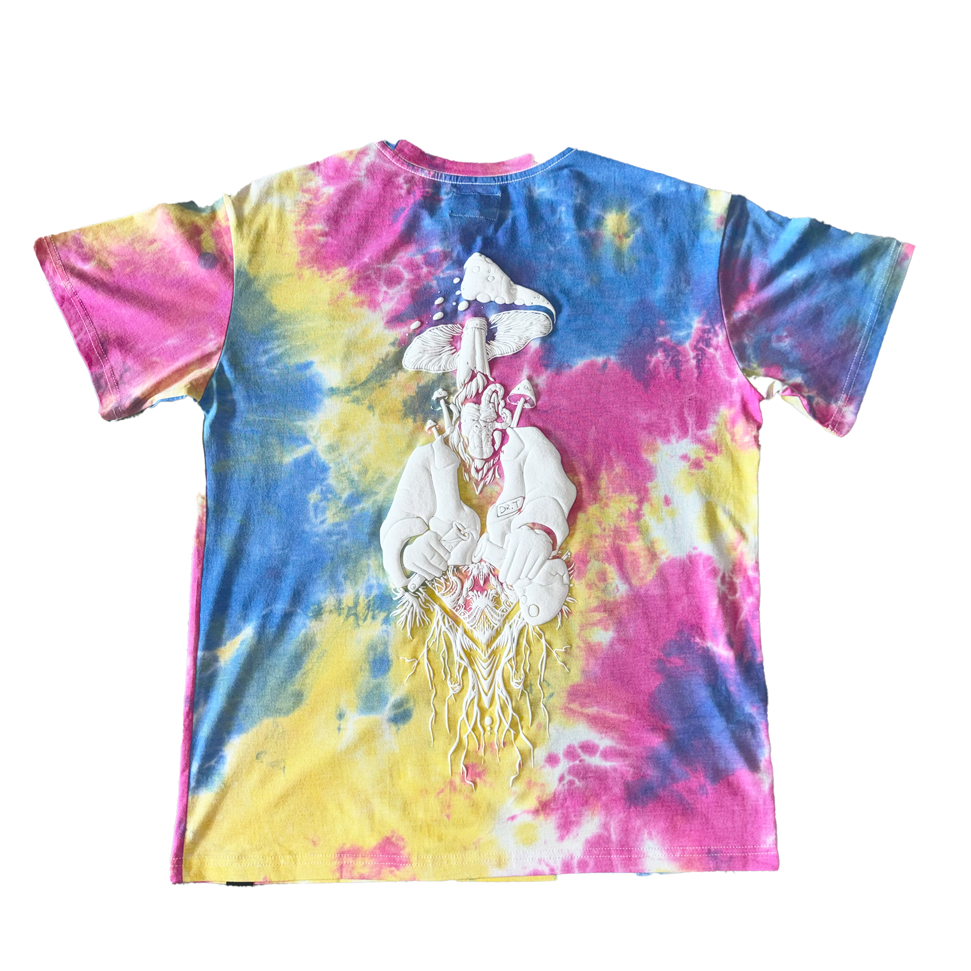 GorillaT Tie Dye Puff Print Tee