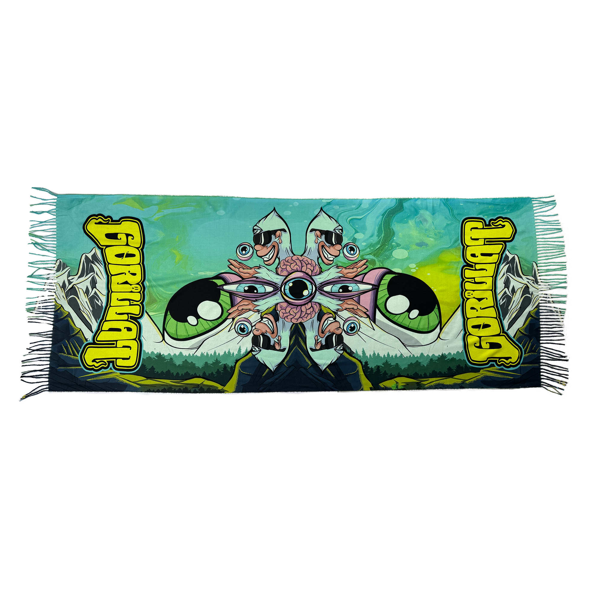 GorillaT Wonky Mountain Pashmina