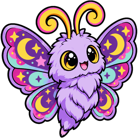 Glimmer, the factory's glowing moth